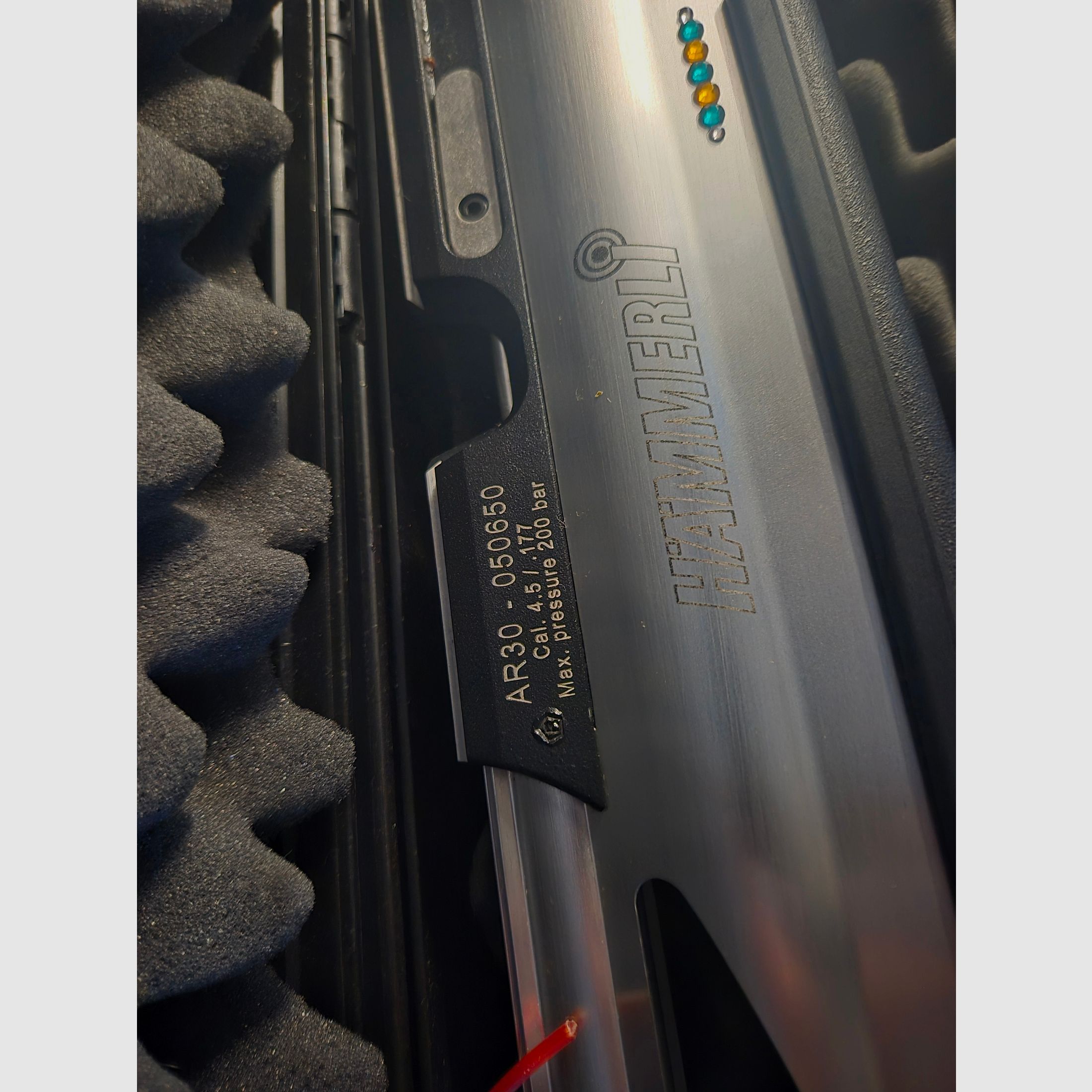 Carabine à air AR30 hämmerli avec cartouche jusqu'en 2035