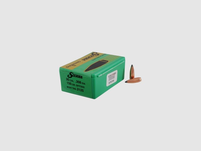 Sierra Geschoss .30/.308 150GR SBT 100 Stück