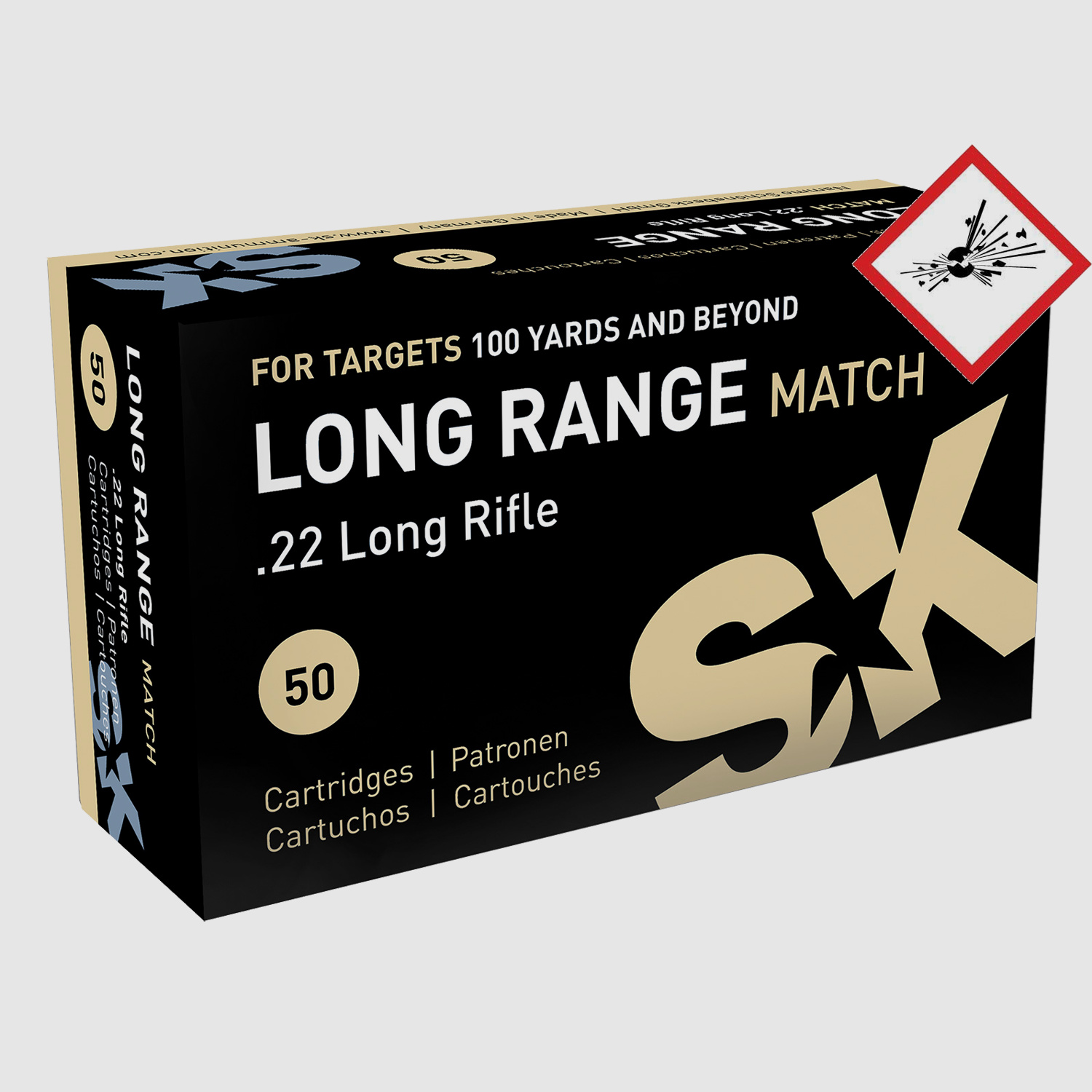 SK Kleinkaliberpatrone Long Range Match .22lr