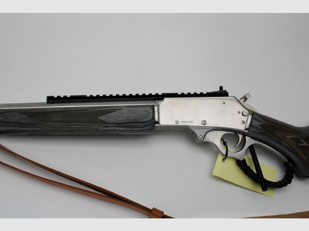 UHR Büchse Marlin 1895 SBL Kal. 45-70 GOV Stainless Lederriemen .45-70Gov, Bild 3 von 8