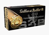 Sellier & Bellot 9mm Luger full metal jacket subsonic 9.7g 150grs.