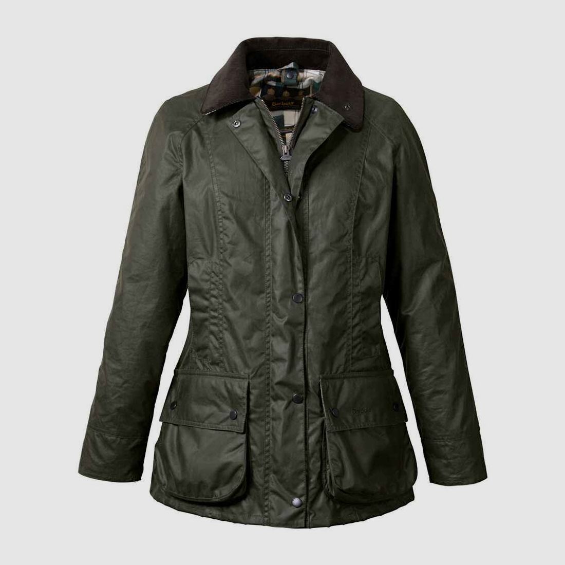Barbour Classic Beadnell Giacca in Cera da Donna