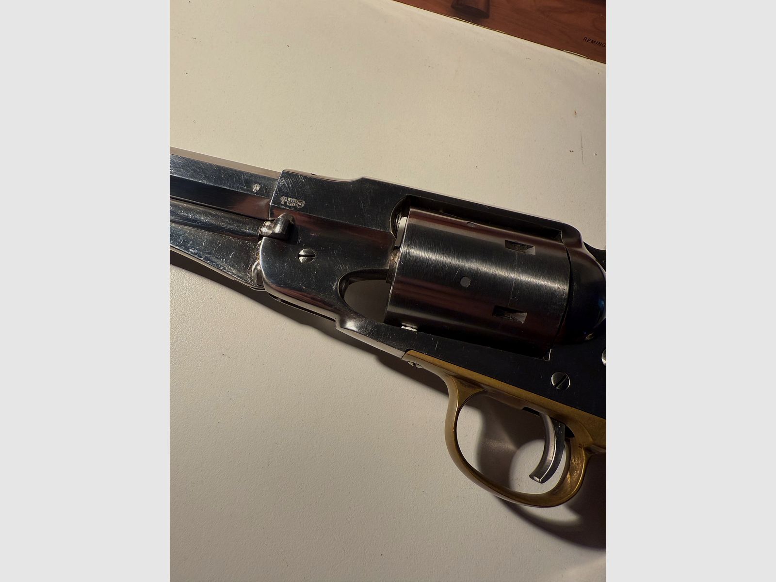 Western Remington New Army 9mm Knall Edelstahl