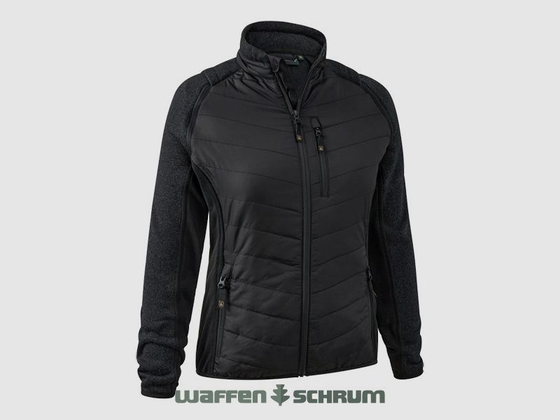 Deerhunter Damen Zip- Off Jacke  Black