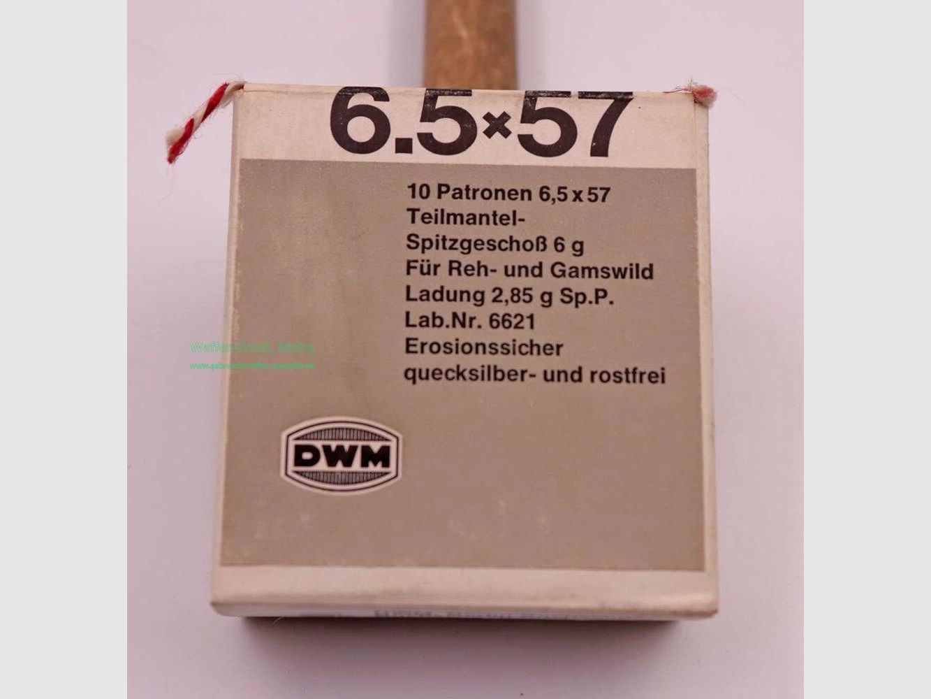 DWM, Berlin Büchsenpatronen 6,5x57