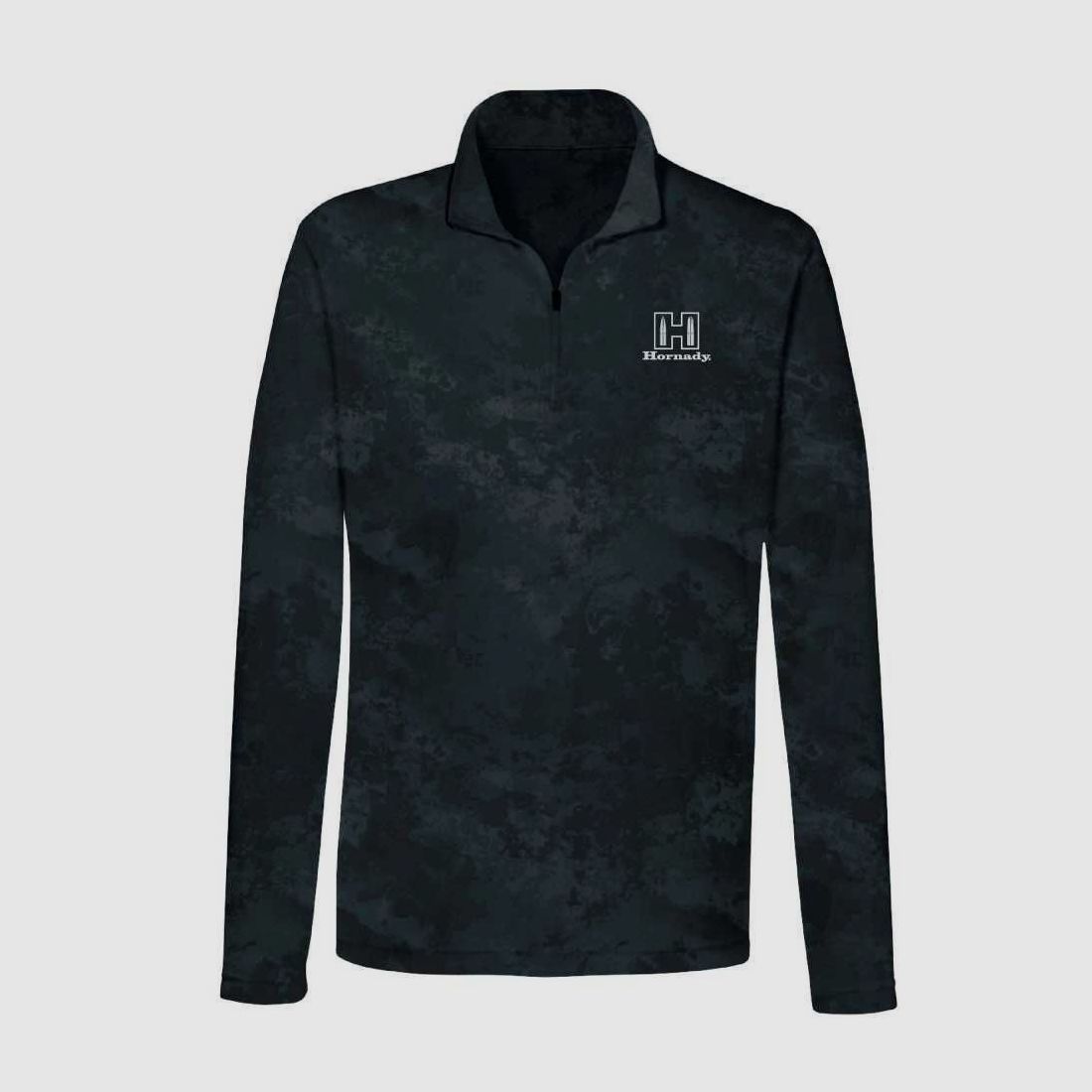 Hornady HORNADY PULLOVER (PERFORMANCE) MIT 1/4 REIßVERSCHLUSS SCHWARZ/WEIß HORNADY GR. XXL