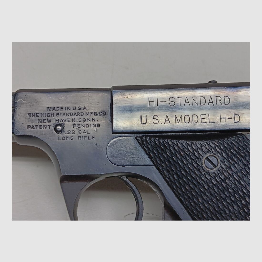 Hi-Standard U.S.A. Model H-D " Property of U.S. "