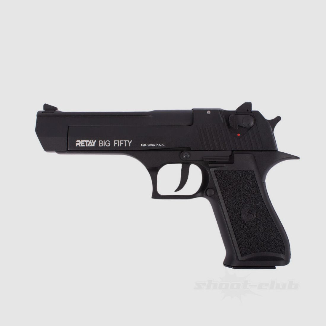 Retay Big Fifty Schreckschusspistole 9mm P.A.K. brüniert