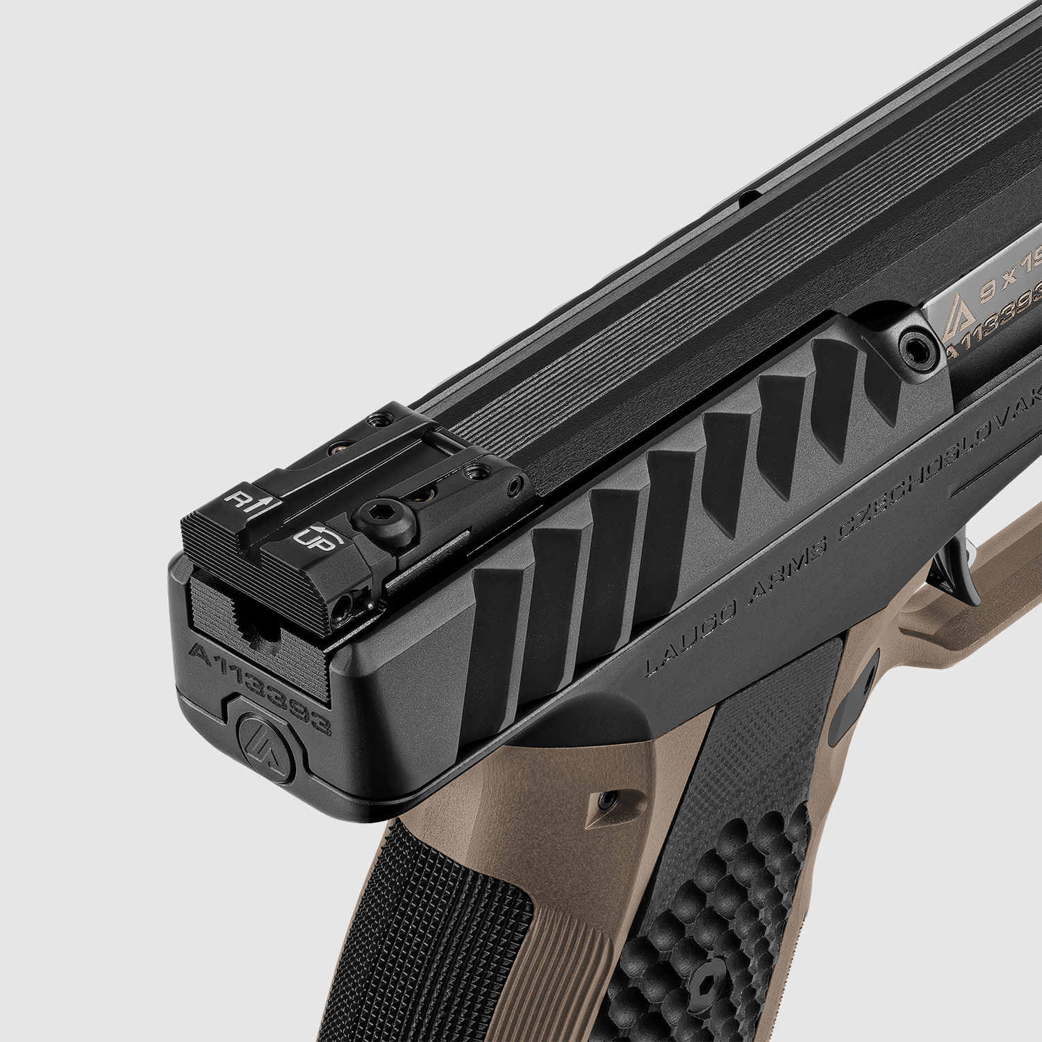 Laugo Arms Pistole Alien Full Kit 9 x 19 1/2"x28 UNEF Grün, Bild 6 von 10