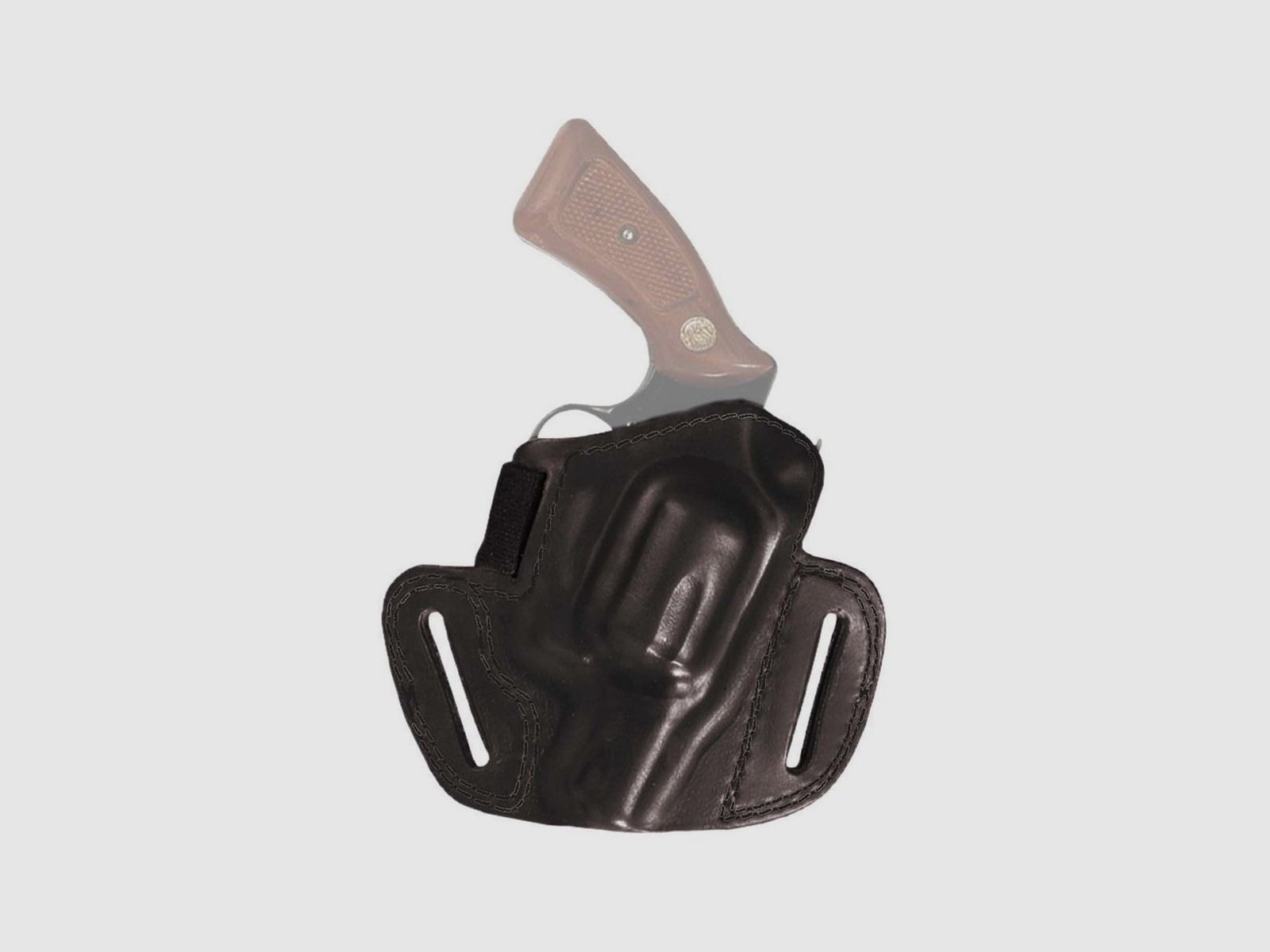 Gürtelholster mit offener Mündung