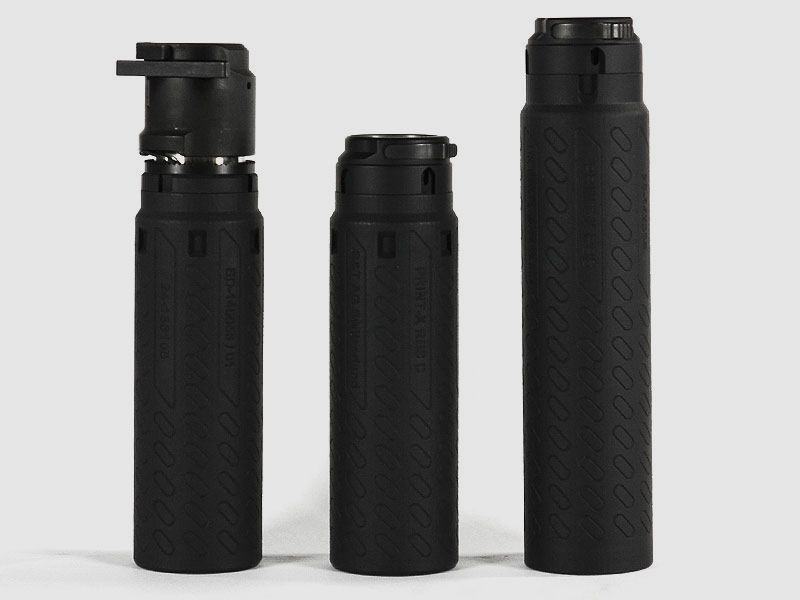 B&T Print-X RBS FullSize 7.62 / .30, INCONEL CERAKOTE Negro M.A.R.S. Gen2