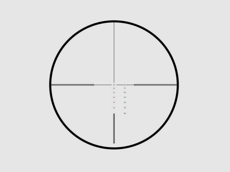 HAWKE Optics Zielfernrohr mit Leuchtabsehen 4-12x50 IR Vantage (26mm) Abs. Rimfire