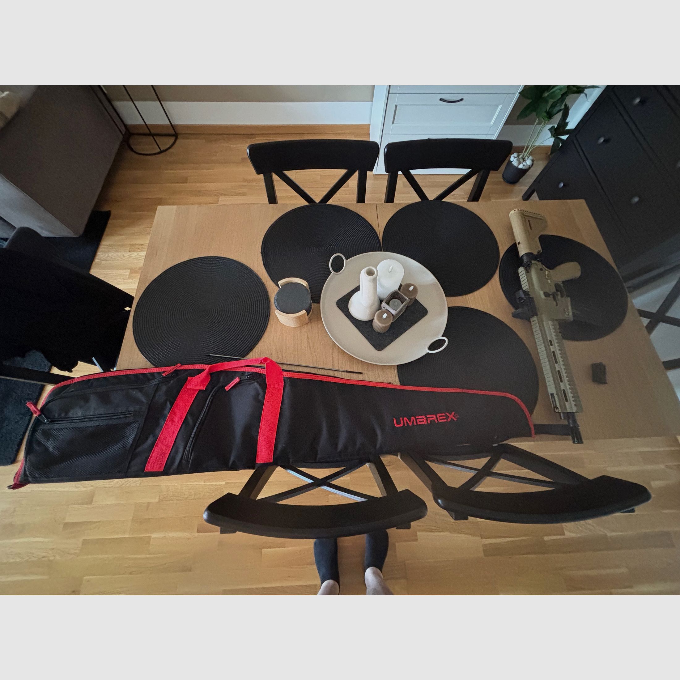 HK 416 von Umarex plus Rotpunkt und Tasche