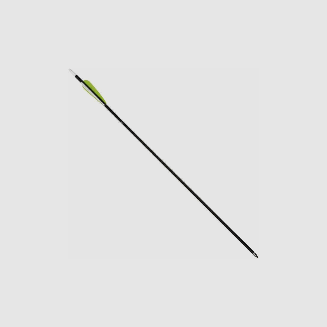 Haller Aluminium Pfeil schwarz 30" 10 Stück