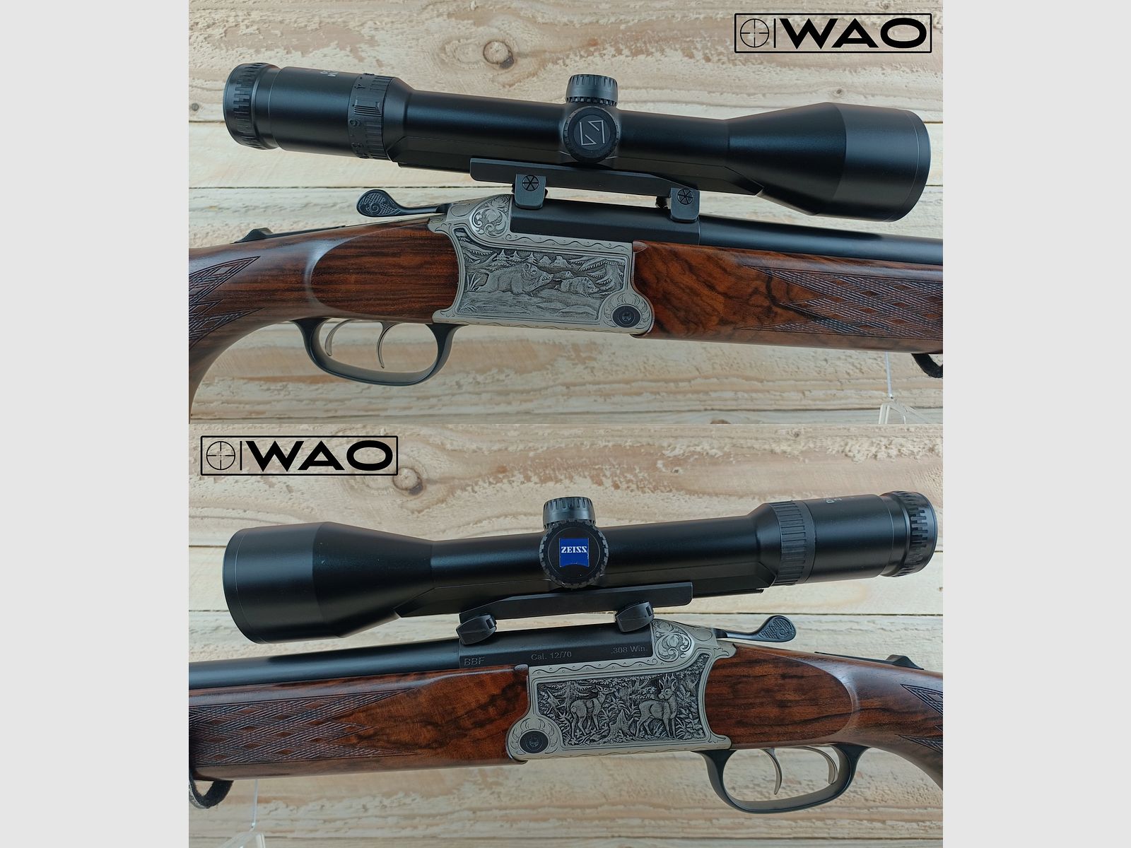 Blaser BBF 95 Luxus, BBF95, Kal. .308 Win; 12/70 *inkl. Zeiss Optik mit Leuchtabsehen*