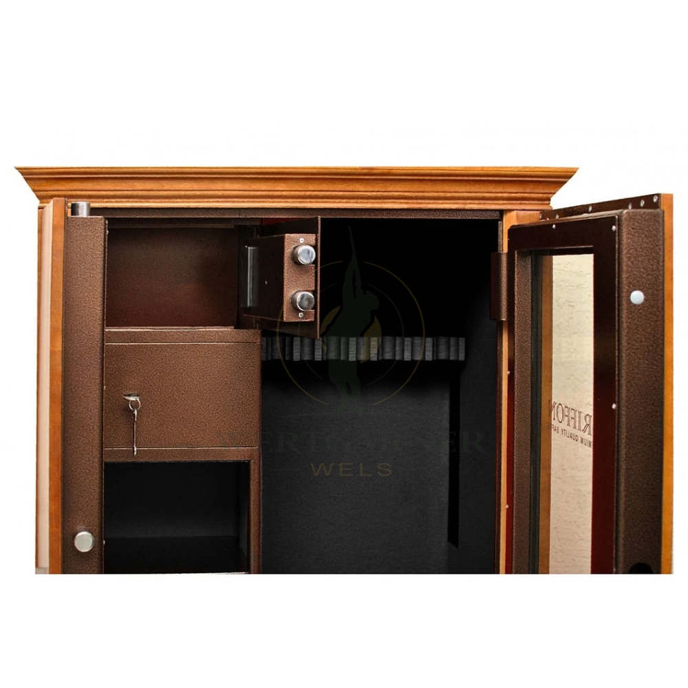 Wertgunner-Safe * 7 Langwaffen * Schloss elektronisch WW.GG.700.E dark wood, Bild 7 von 8