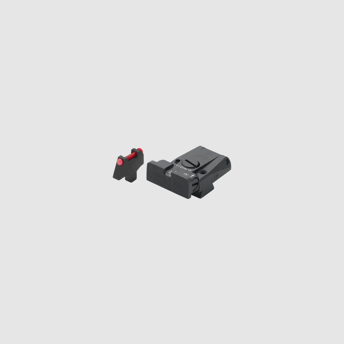 LPA SPR80CT7F Set di mirini micrometrici per Colt Series 80 – Fibra ottica