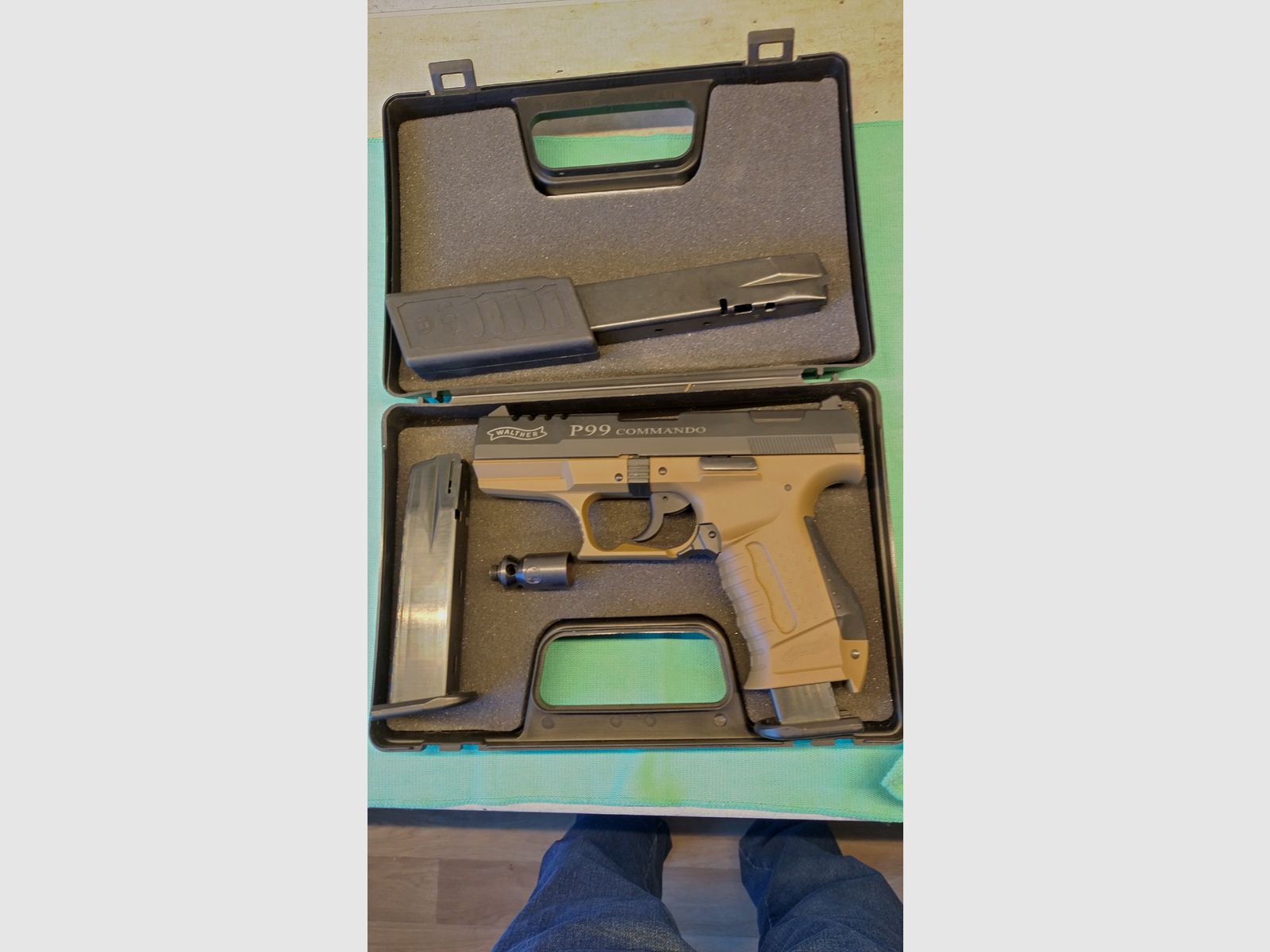 WALTER P99 pistola de fogueo calibre 9 mm P.A.K.