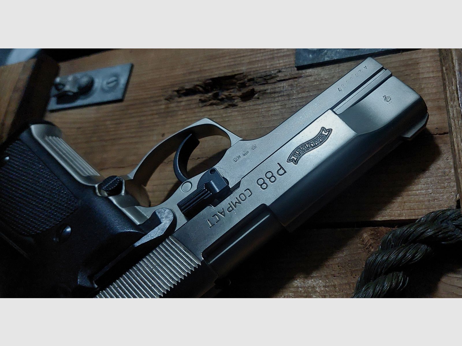 Walther P88 Compact 9 mm (PTB 613) Schreckschuss keine Walther Glock HW94 Colt