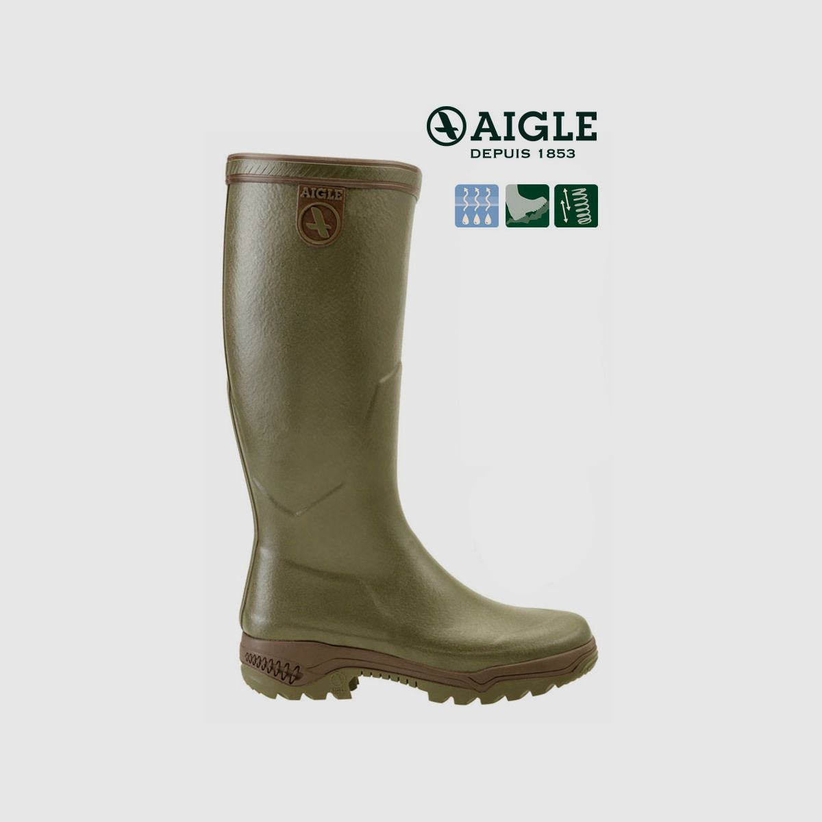 AIGLE PARCOURS® 2 Jersey khaki