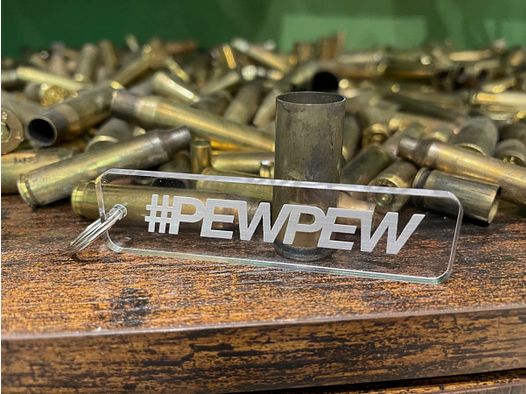 SCHLÜSSELANHÄNGER "PEW PEW"
