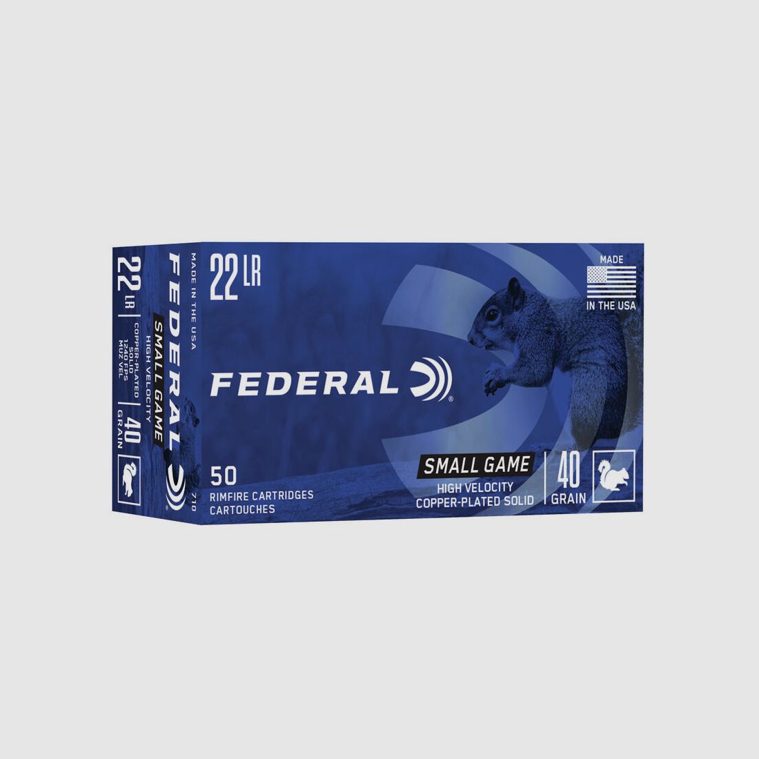 Federal Small Game .22 LR 40GR CPRN 50 cartucce