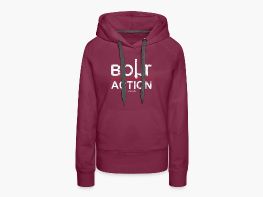 Bolt Action - Frauen Premium Hoodie Malve