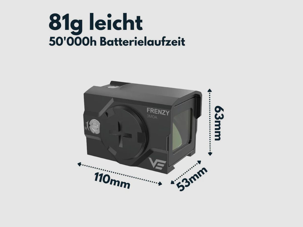 Vector Optics SCRD-63 Frenzy Plus F3 1x18x20