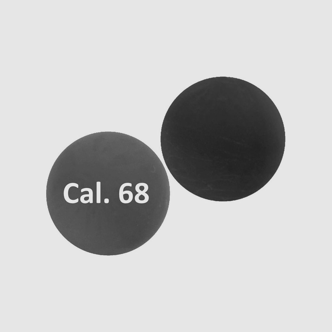Gummikugeln Rubberballs RAP4 Kaliber .68 schwarz 100 StĂĽck