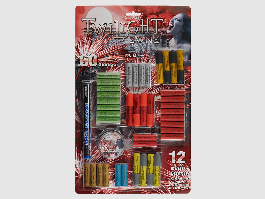 Pyro Umarex Twilight Zone Feuerwerkssortiment 60er Blister (P18)