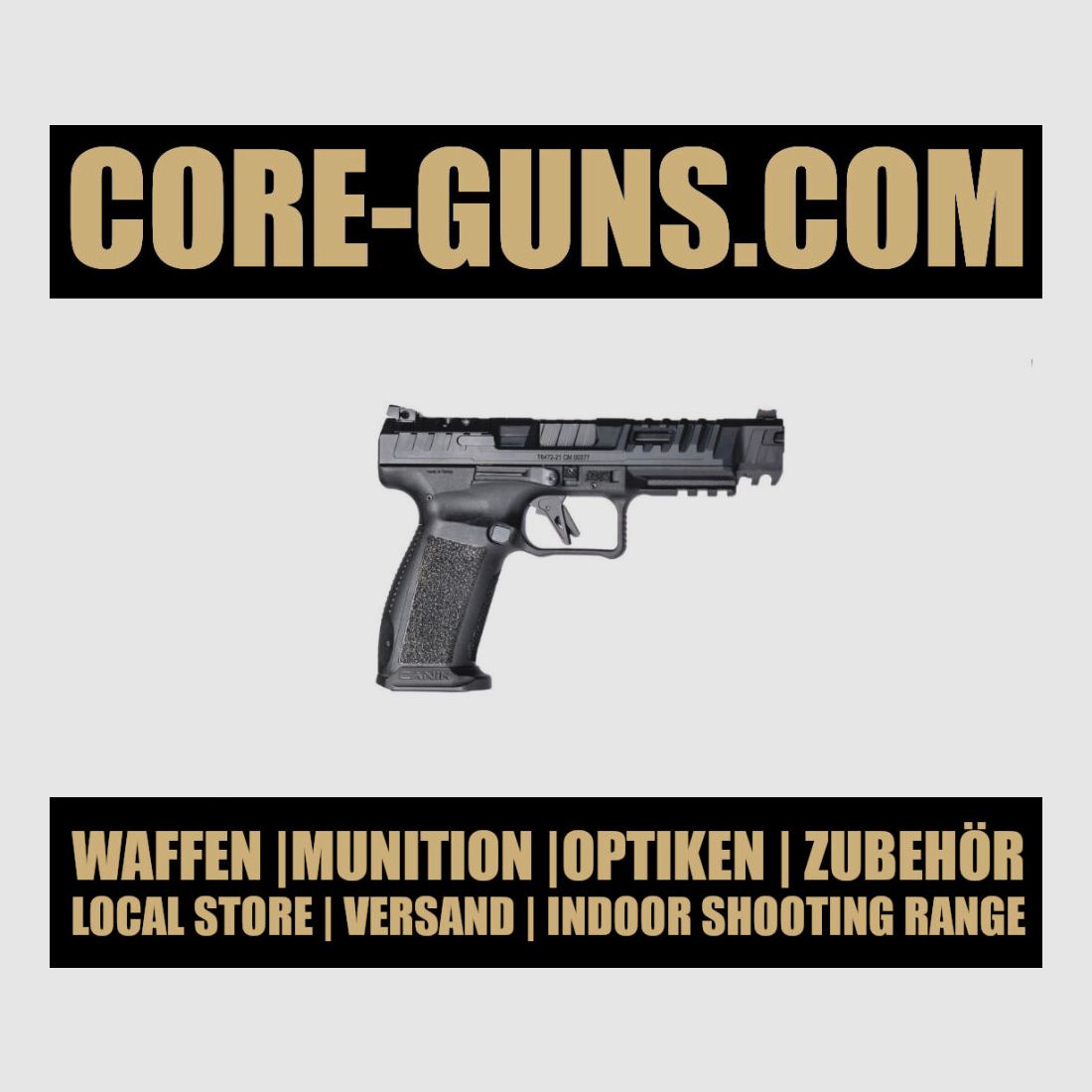 Pistolet Canik TP9 SFX Rival Dark Side 9mm Luger disponible immédiatement