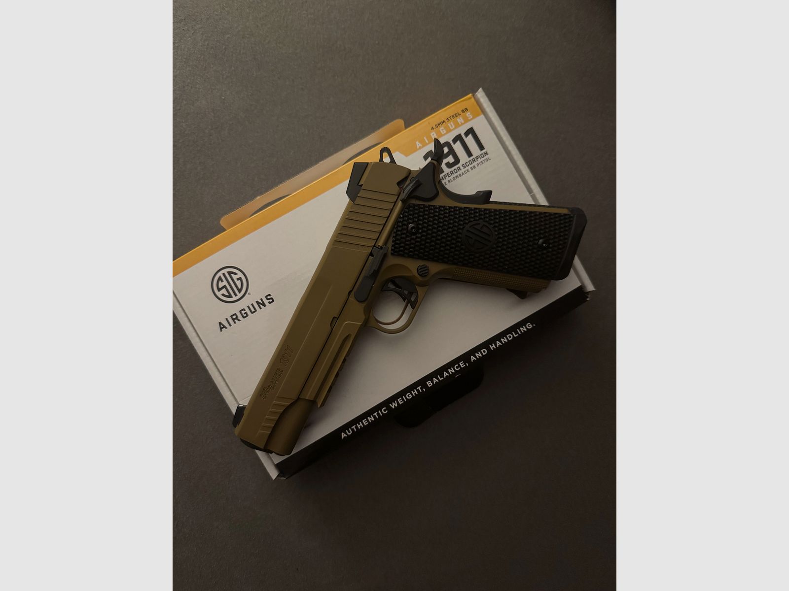 Sig Sauer 1911 Blowback Vollmetall Luftpistole