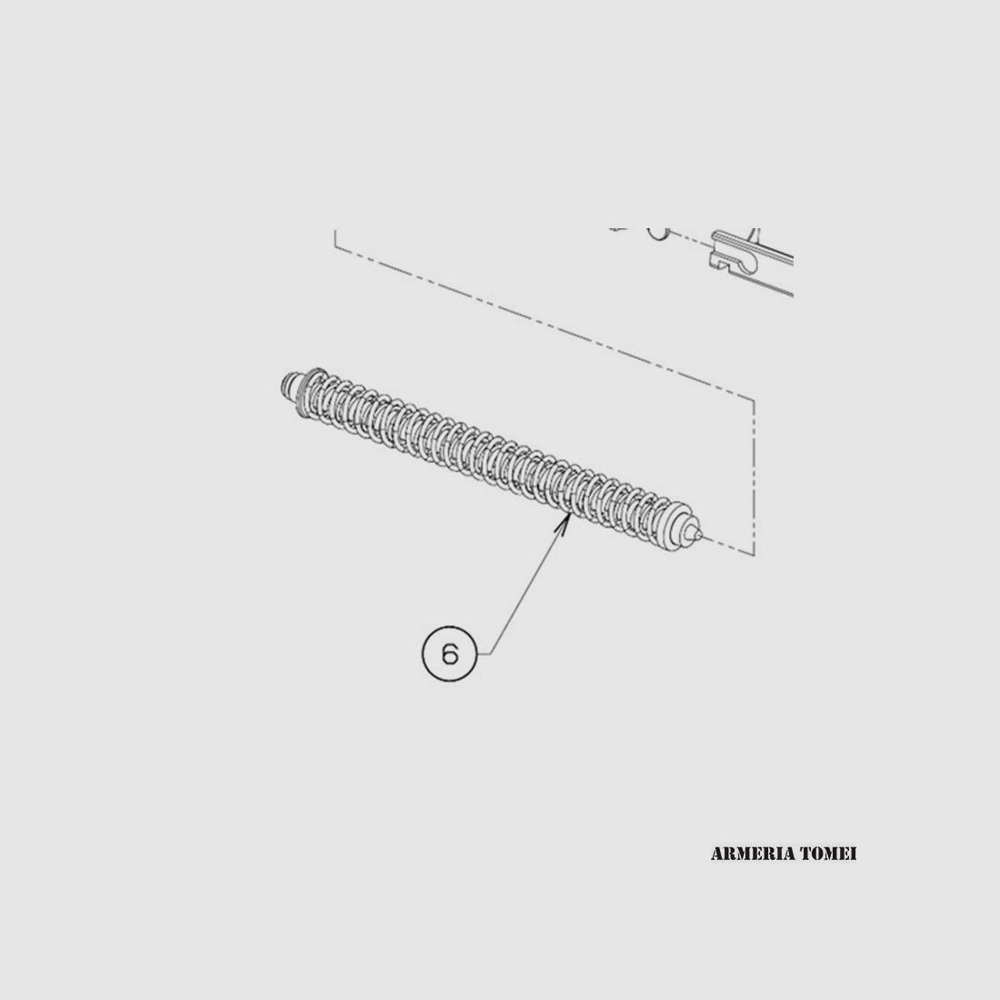 BERETTA – ASSIEME PORTAMOLLA RECUPERO PX4 COMPACT Cal. 9mm