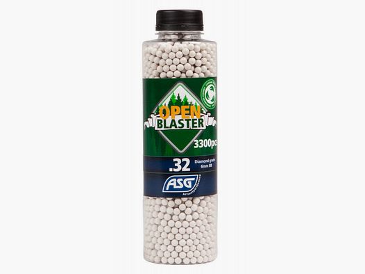 ASG OPEN BLASTER BIO BB'S - 6MM - 0.32G. - 3300 STÜCK