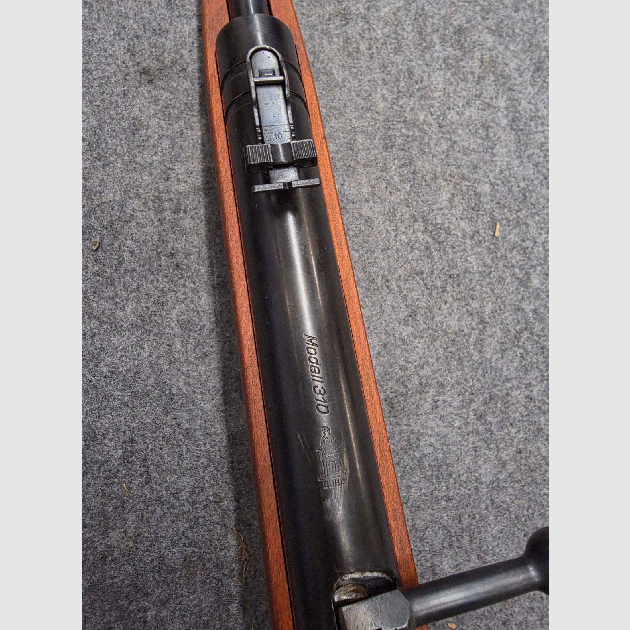 Sonderausführung nur 2 Schraubenbefestigung und kurze Länge Haenel 310 mit Standardabzug Durchlader Repetierer Kirmes 4,4 mm Luftgewehr