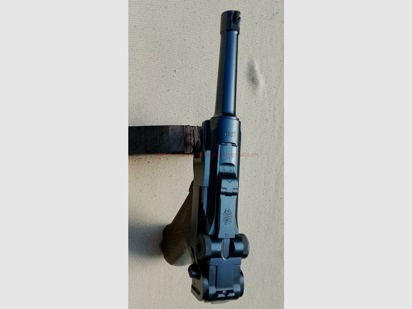 DWM Berlin P.08 Luger 1913 ohne Schiene