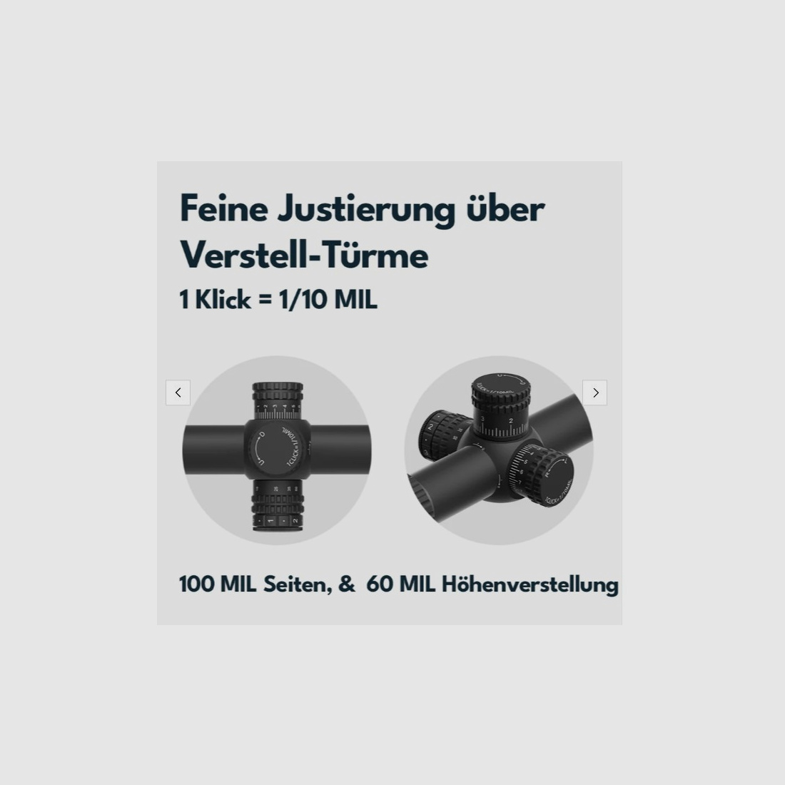 Vector Optics SCFF-49 Orion MAX Zielfernrohr 3-18x44FFP HD - Montage für 21mm Picatinny/Weaver