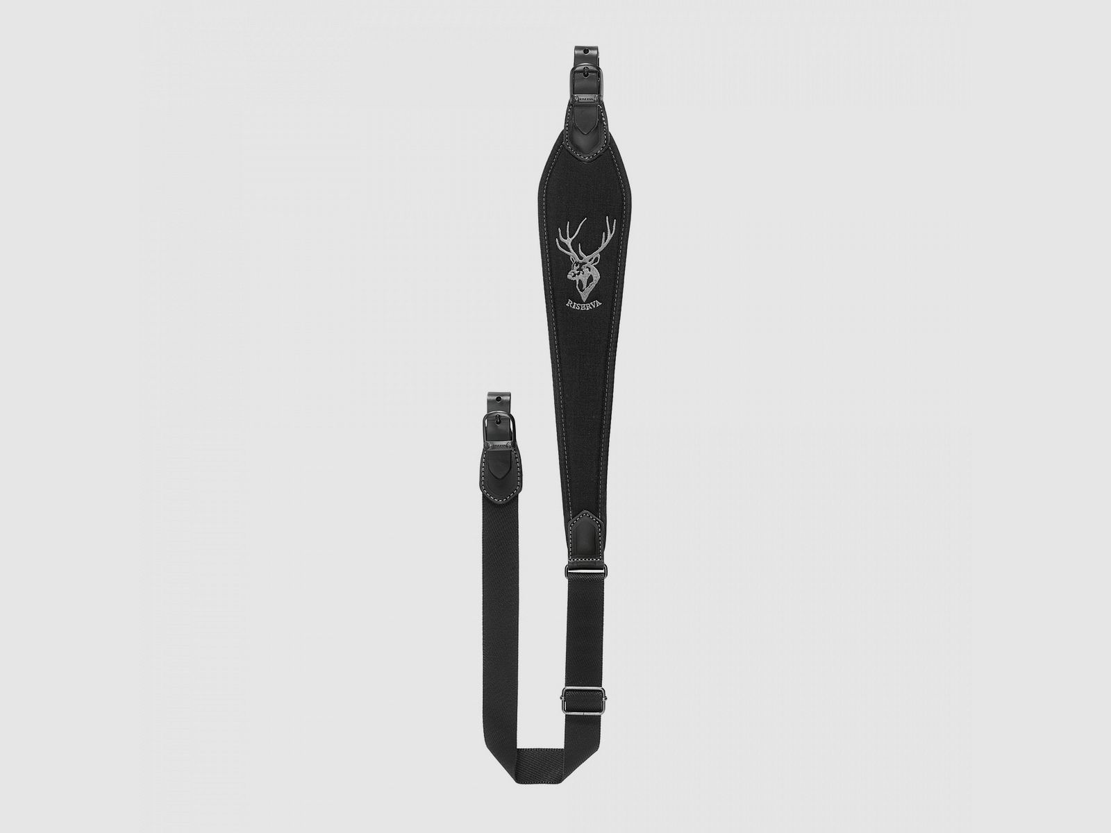 Riserva – Sangle pour carabine en Cordura avec broderie Cervo Nera (R9124)
