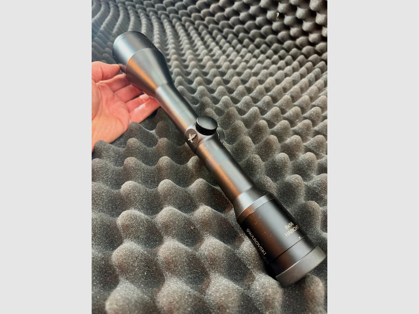 Swarovski Habicht scope PF 8x56 S, reticle 4 in original packaging, like new, image 2 sur 7
