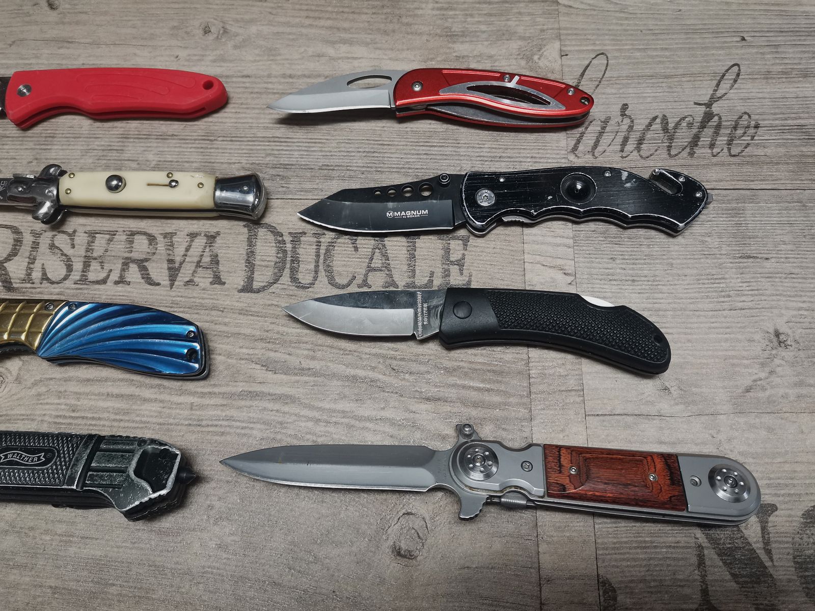 Messer Konvolut Böker Haller Walther Herbertz etc.  Einhandmesser Dolch Springmesser