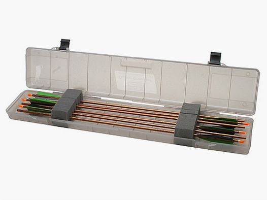 MTM Arrow Transport Case BH-18S-41 smoke clear/wild camo for 24 arrows with 36''