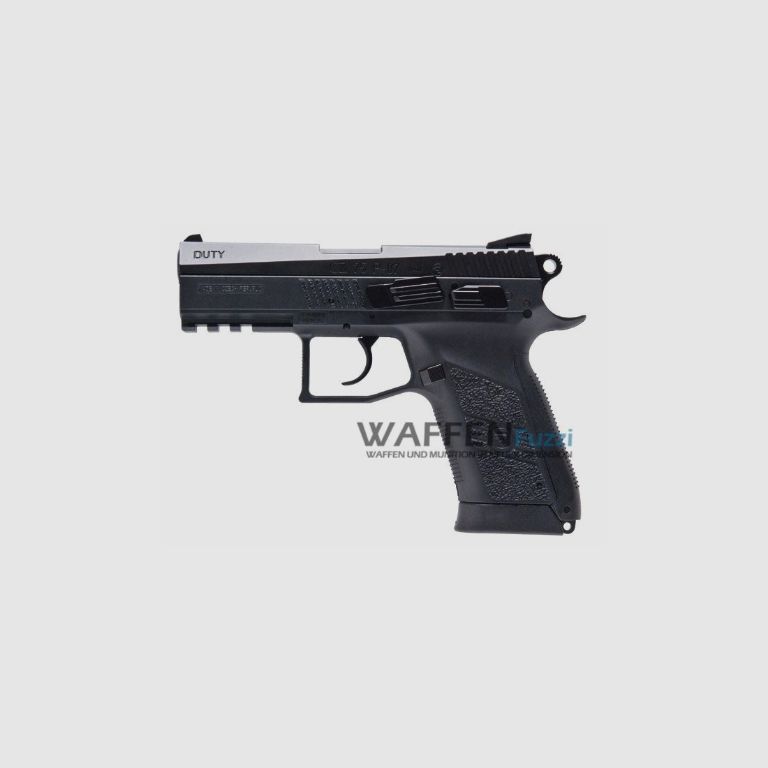 CZ 75 P-07 Duty CO2 pistol 4.5 mm BB blow back, metal slide