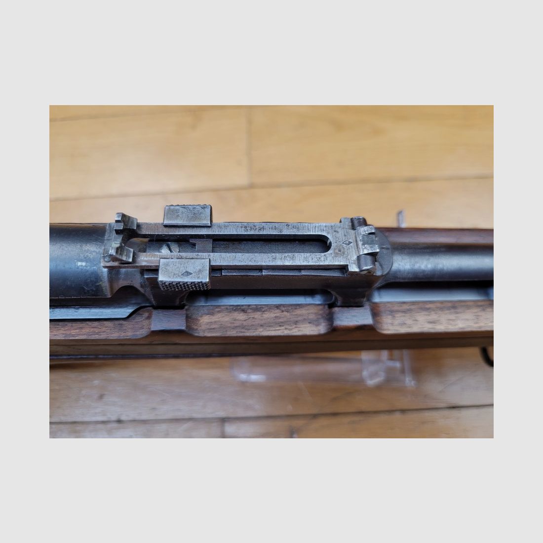 Excepcional Escopeta Semiautomática FSA 17 DIDÁCTICA – Arma de agosto de 1917 – Arma de segundo tipo – Calibre original 8×51 – número de serie único – didactización rarísima – ¡Pieza de museo! – TBE ++, imagen 30 de 45