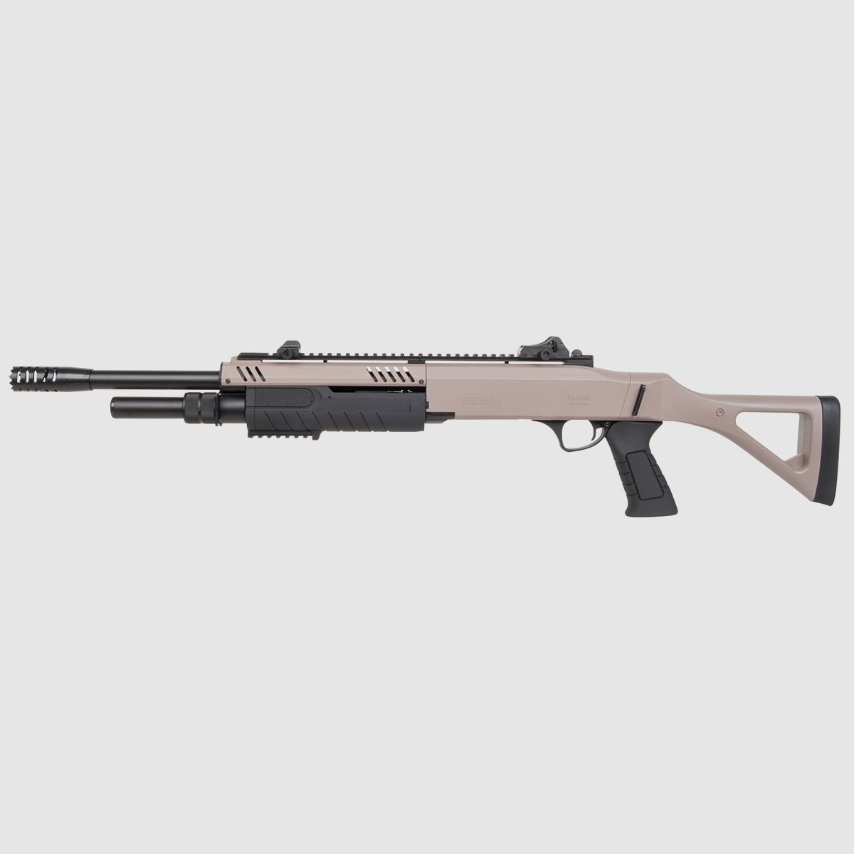 Fabarm STF12 18" Tan 6mm - Airsoft a molla Pumpgun