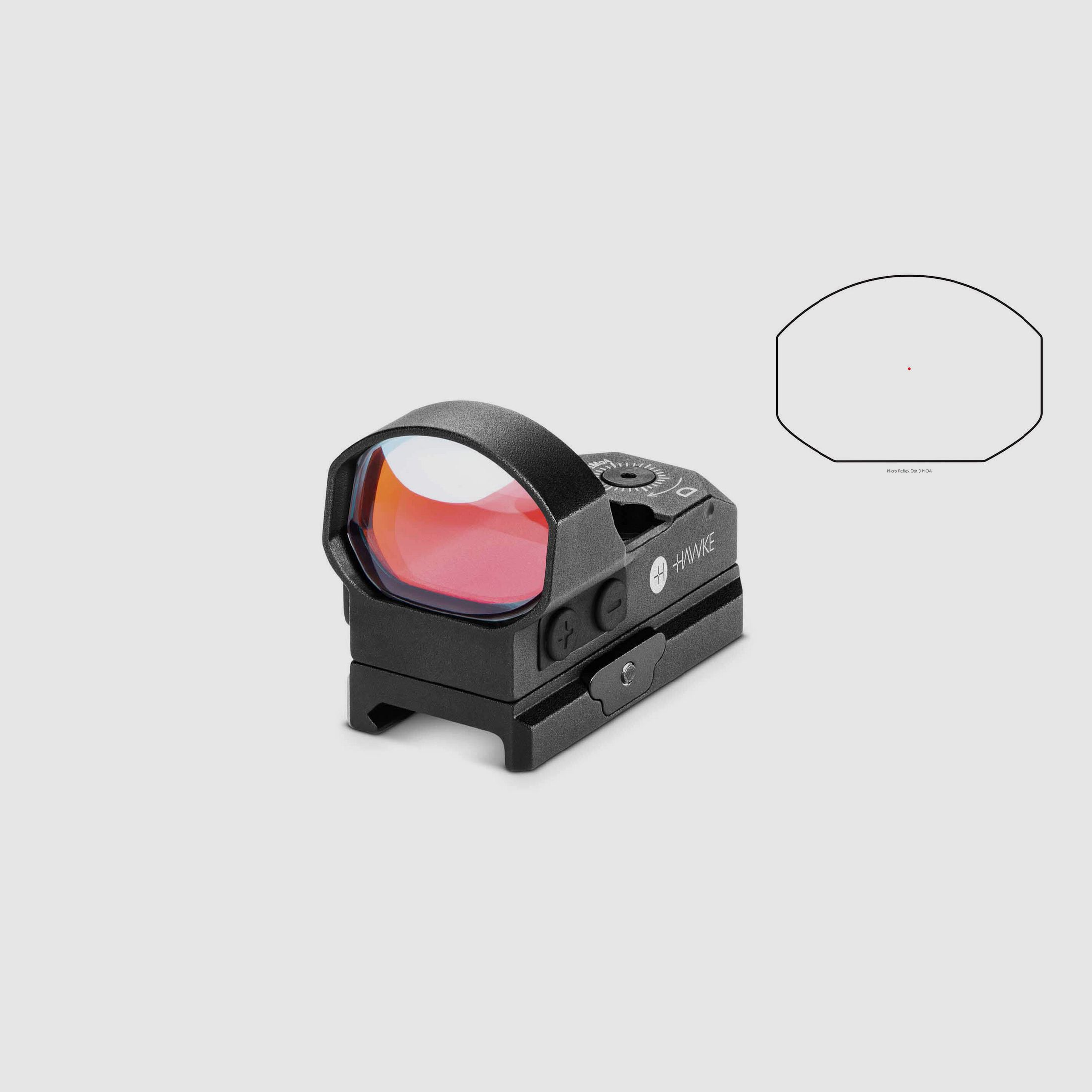 Hawke Micro Red Dot Wide View 3 MOA