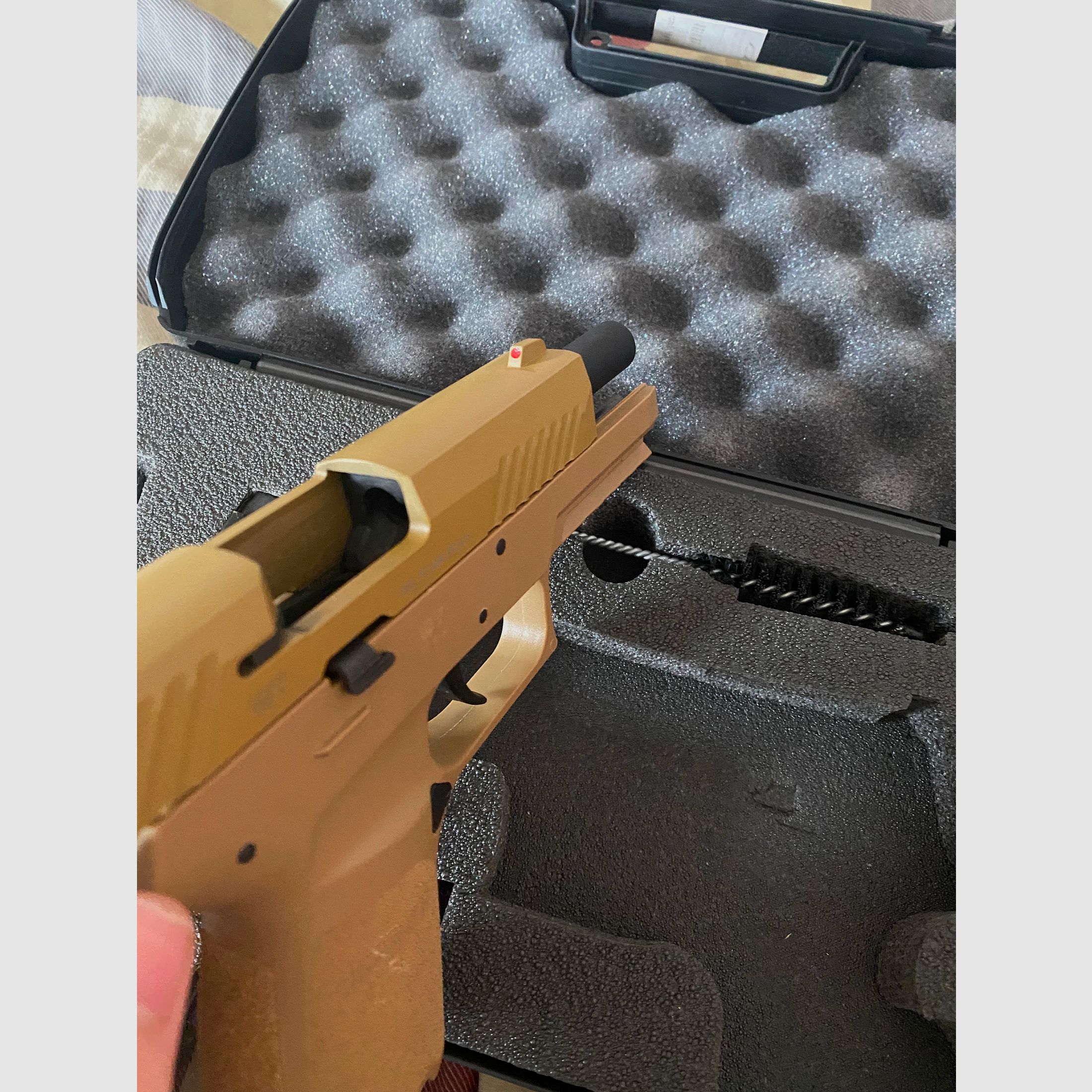 Sig sauer p320 Schreckschuss ungeschossen