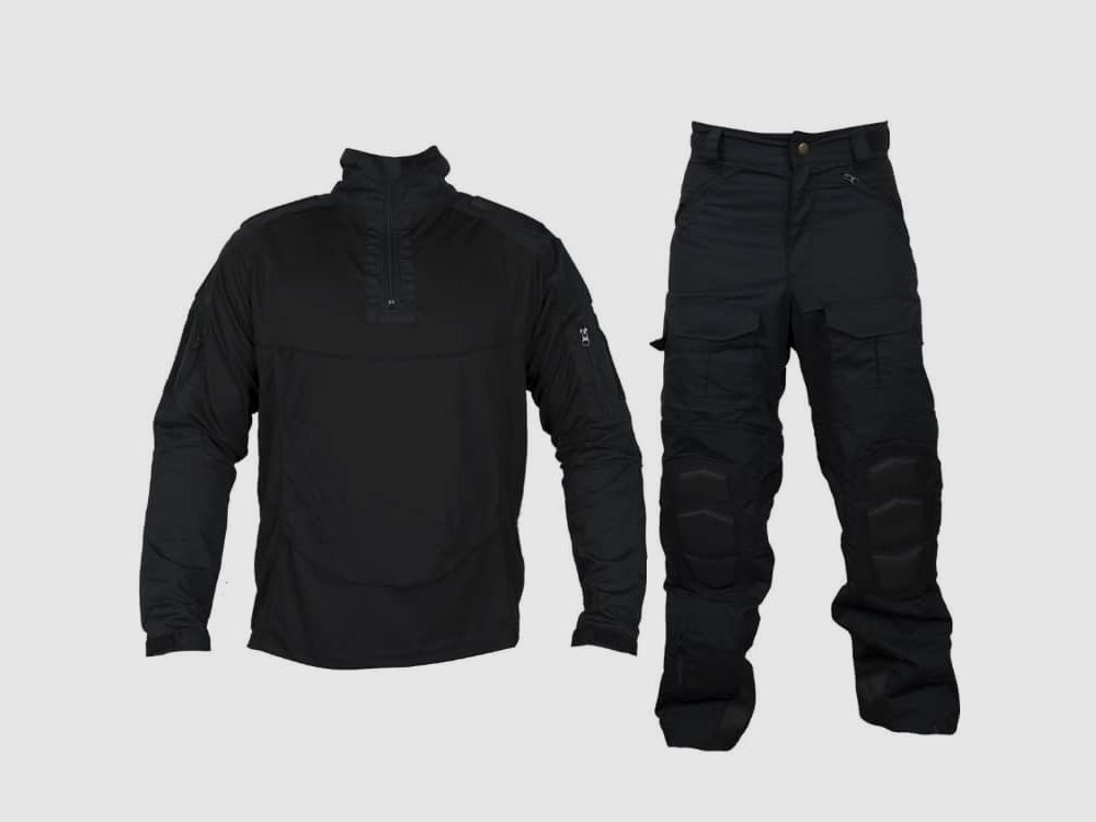 DELTA SIX Spec-Ops Paintball Tactical Bundle 2.0 (Rura+Koszulka) Czarny