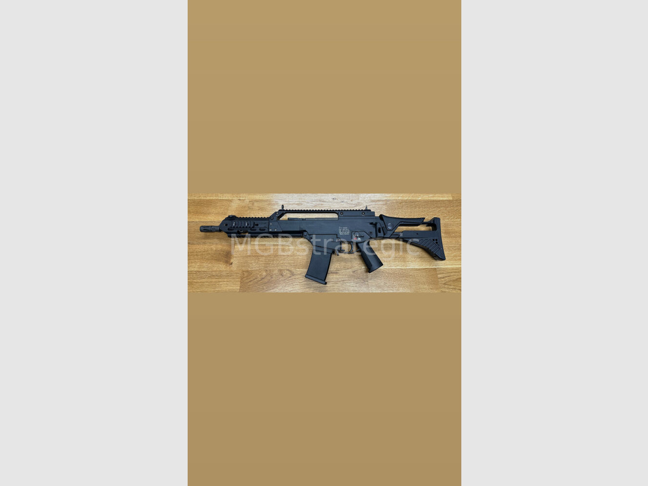 Heckler & Koch MGB243K Limited Edition halfautom. geweer .223Rem HK243 in "G36K" looplengte Limited Edition door MGB - klapstok - civiele versie van de H&K G36KA4 G36K