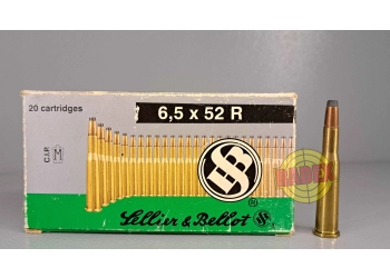 Amunicja S&B kal.6,5X52R 7,6G SP