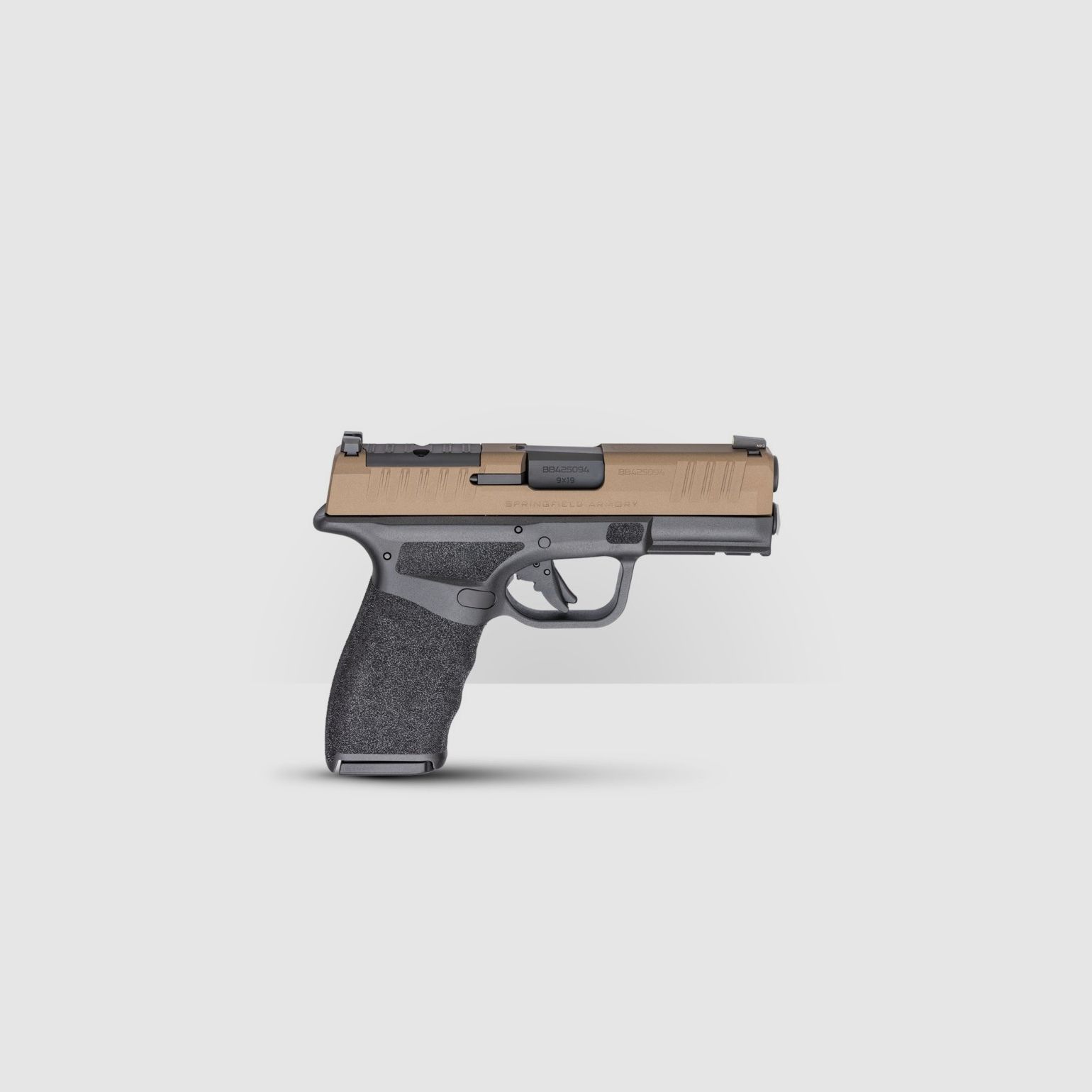 Pistolet Springfield Armory HELLCAT PRO OSP NOIR/BRONZE cal. 9X19 - chargeurs 1x15/1x17 coups
